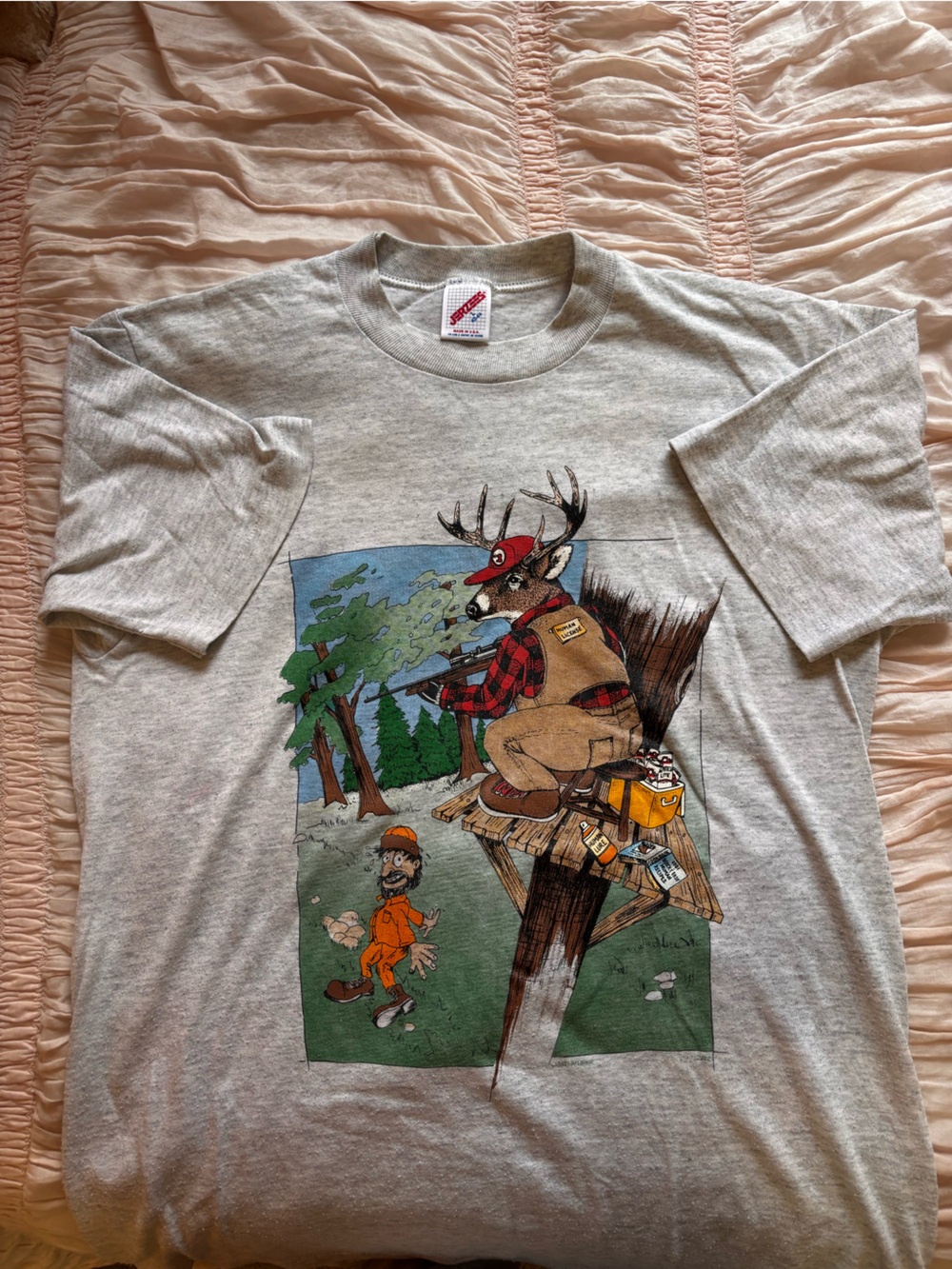 Vintage Hunting Comic T-Shirt
